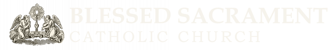 Blessed Sacrament Catholic Church Logo